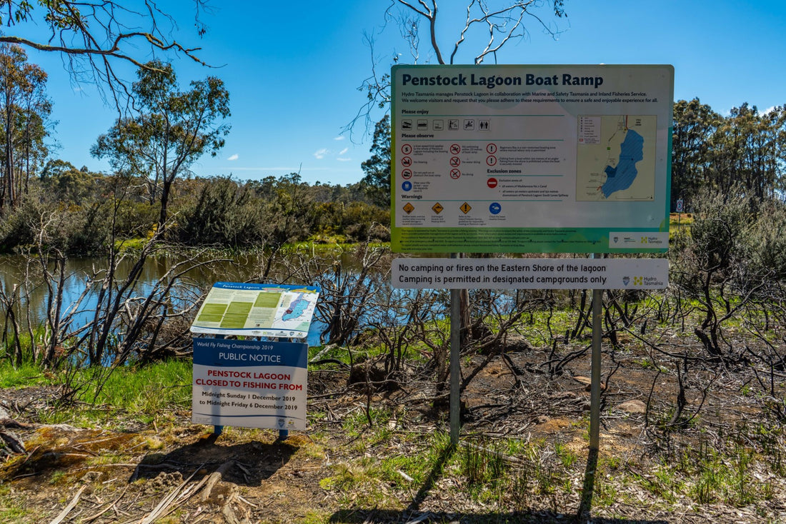 World Fly Fishing Championship 2019 in Tasmania: Session 4 on Penstock Lagoon