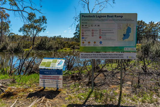 World Fly Fishing Championship 2019 in Tasmania: Session 4 on Penstock Lagoon
