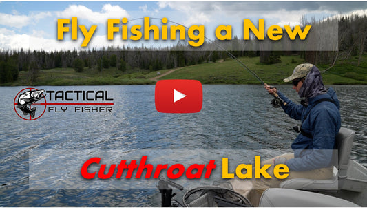 Fly Fishing and New Cutthroat Trout Lake