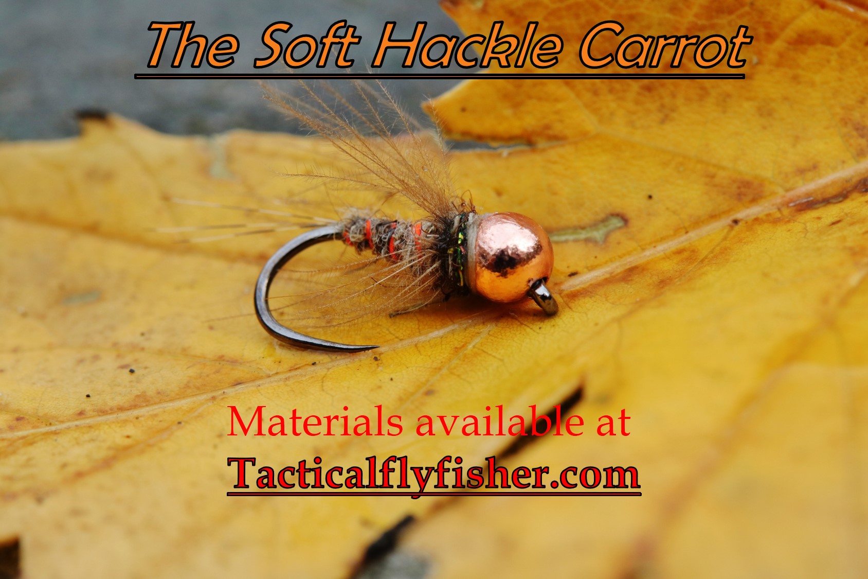 The Soft Hackle Carrot Fly Tying Tutorial – Tactical Fly Fisher