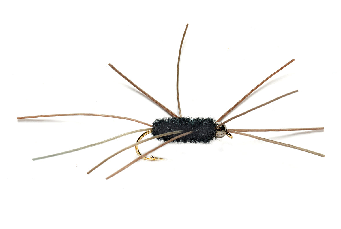 Black Tungsten Rubber Legged Stonefly