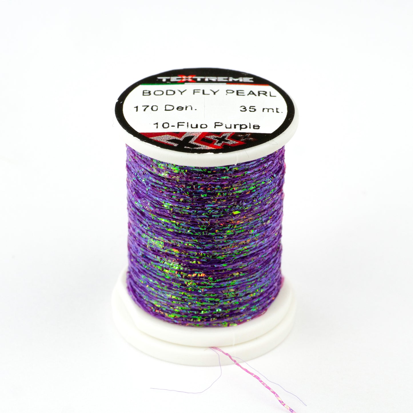 Textreme Body Fly Pearl (perdigon tinsel)