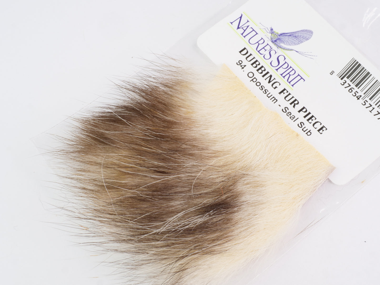 Opossum dubbing fur piece