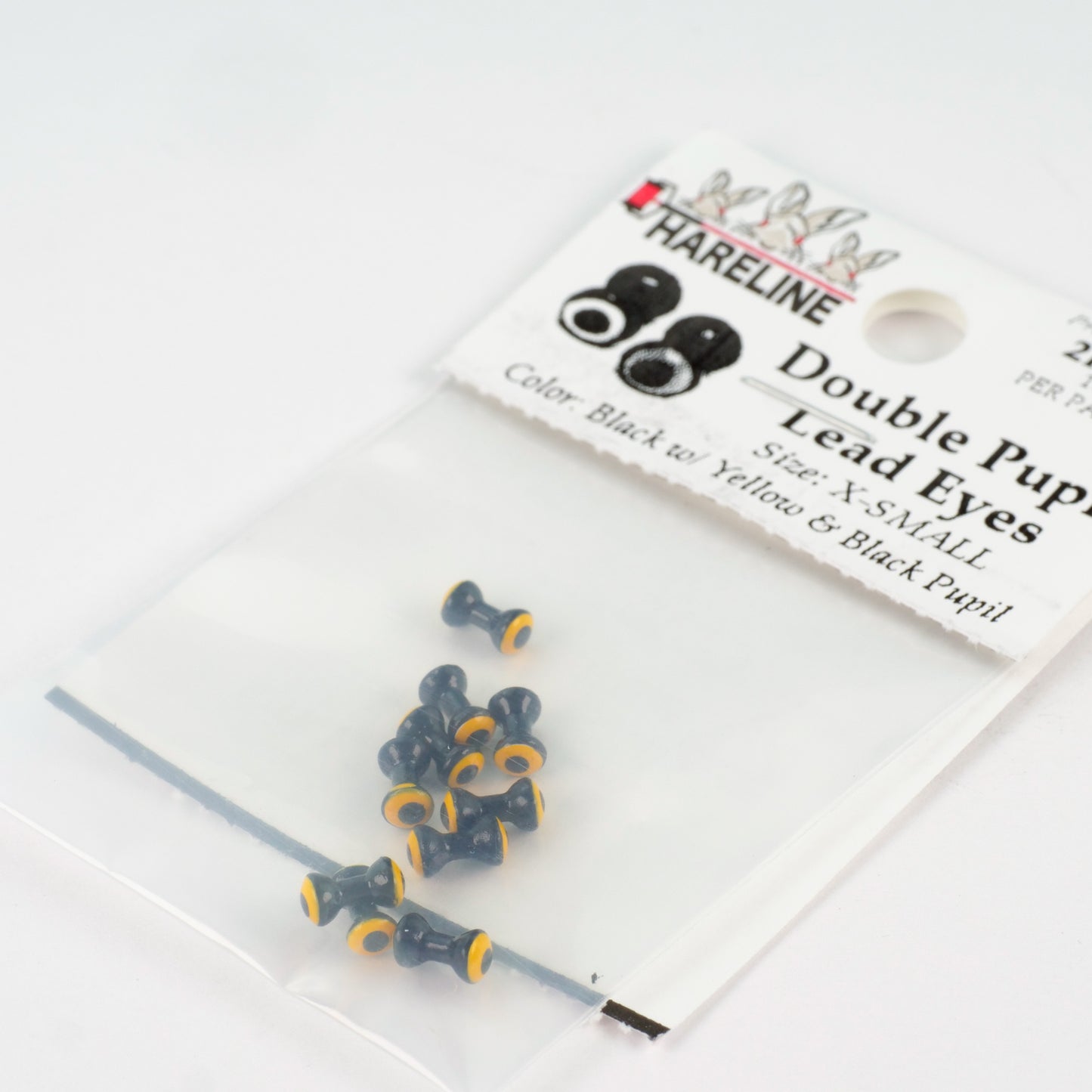 Hareline Double Pupil Lead Eyes