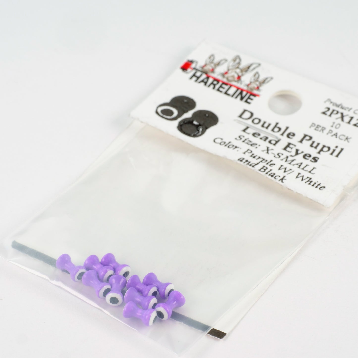 Hareline Double Pupil Lead Eyes