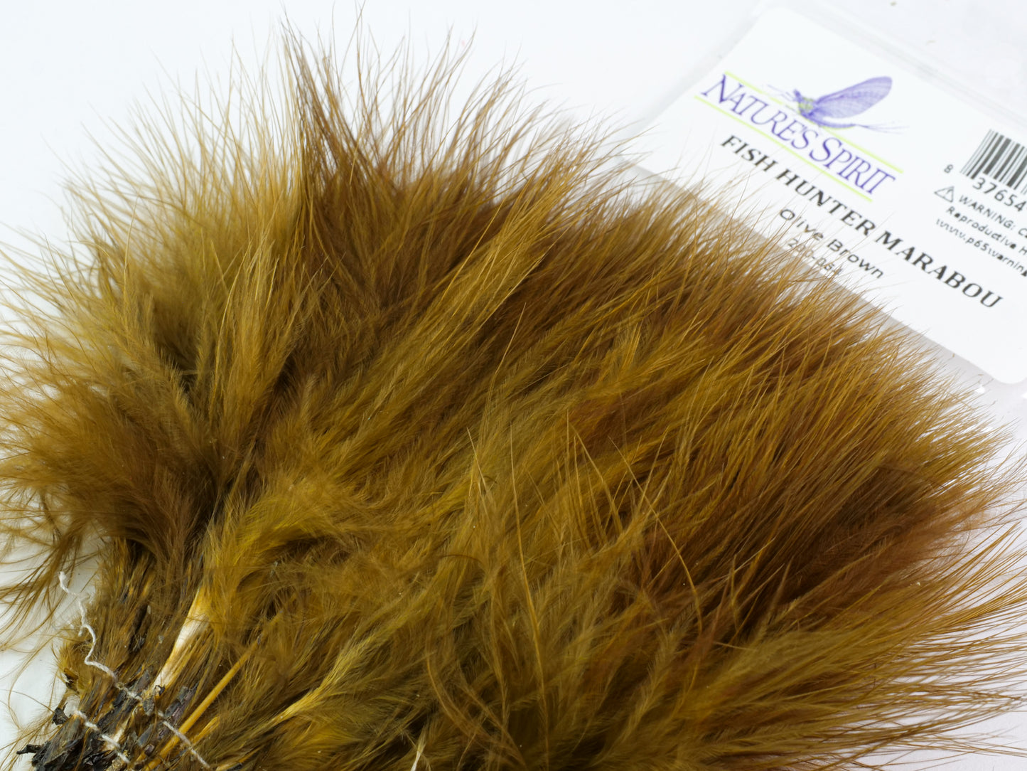 Fish Hunter Strung Blood Quill Marabou