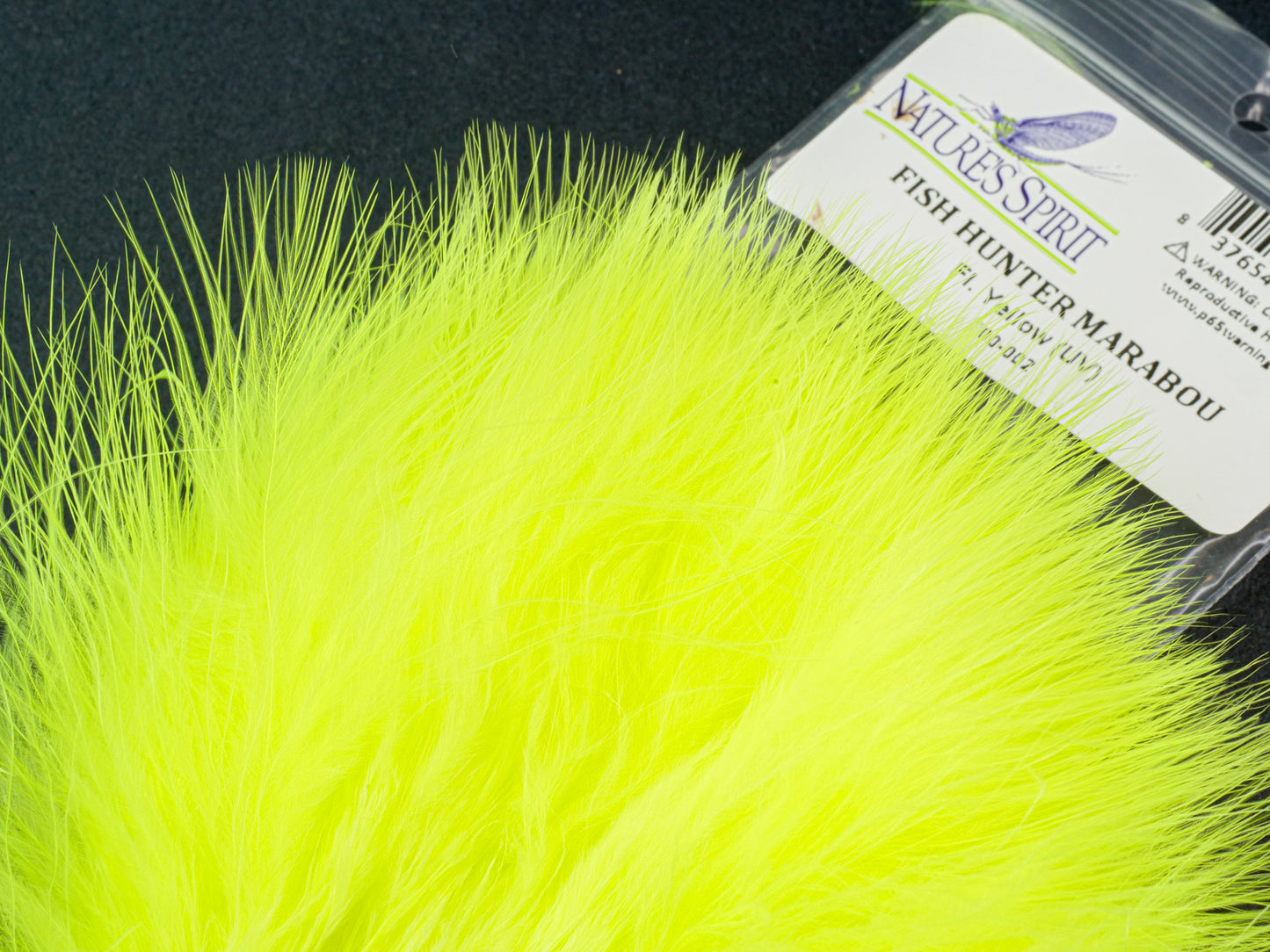 Fish Hunter Strung Blood Quill Marabou