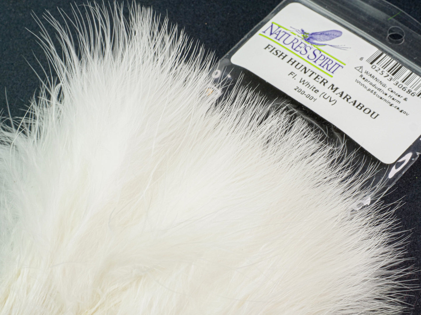 Fish Hunter Strung Blood Quill Marabou