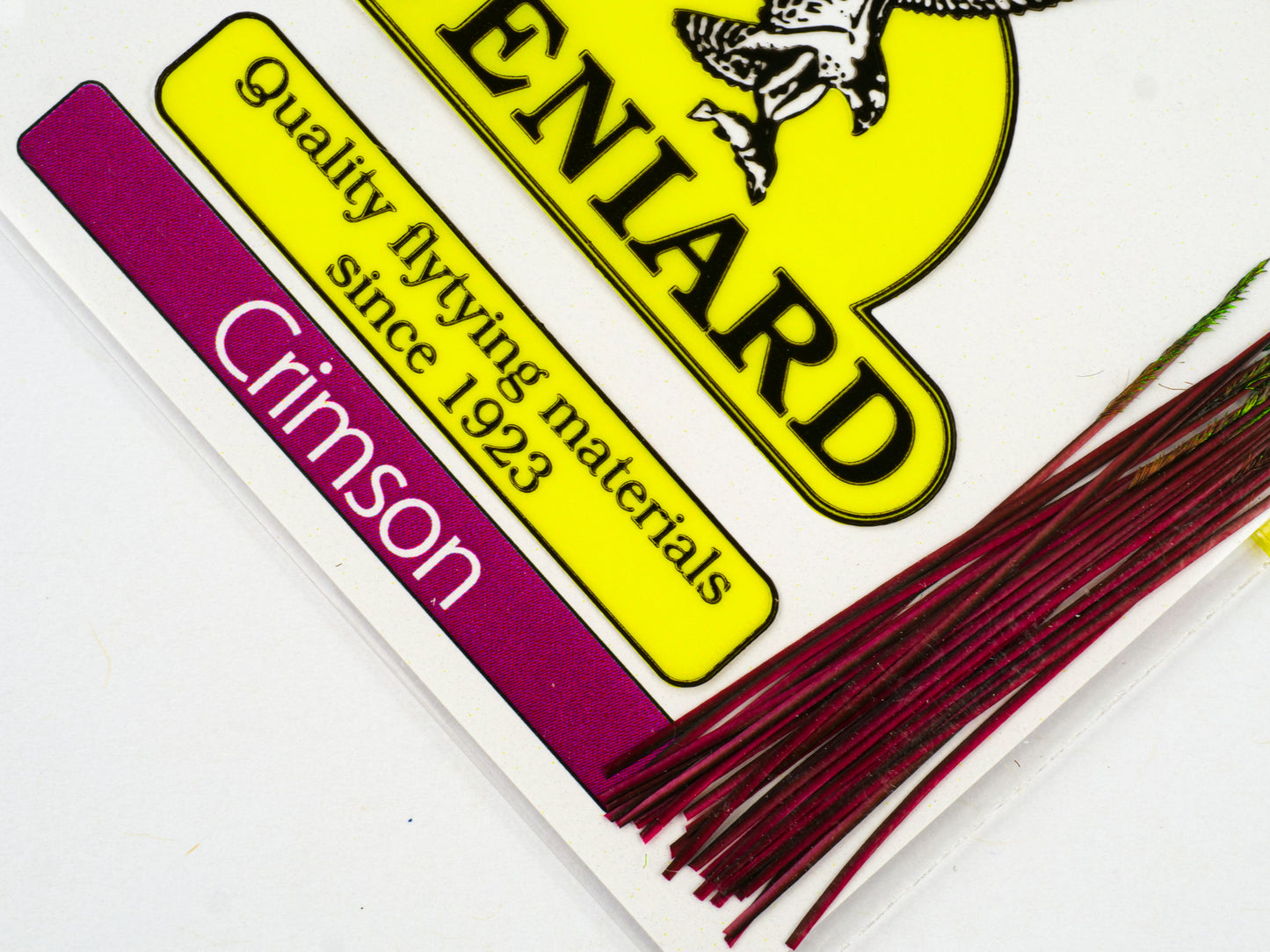 Veniard Hand Stripped Peacock Quills