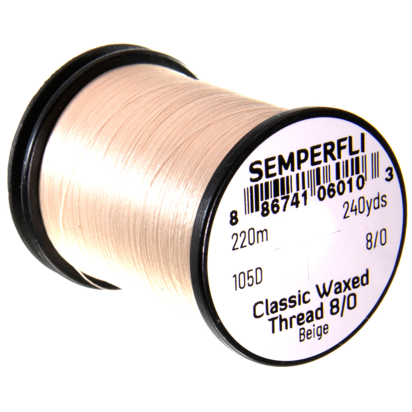 Semperfli Classic Waxed Thread 8-0 (240 yard spool)
