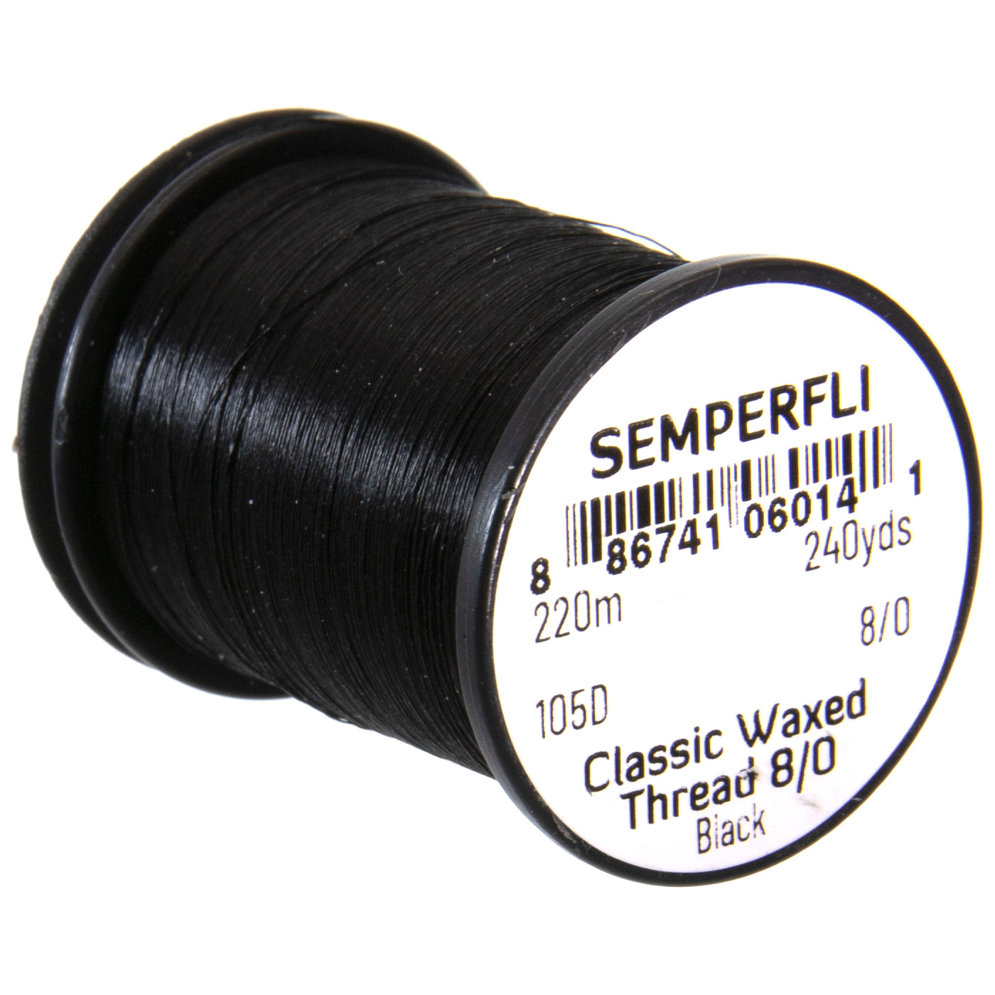 Semperfli Classic Waxed Thread 8-0 (240 yard spool)