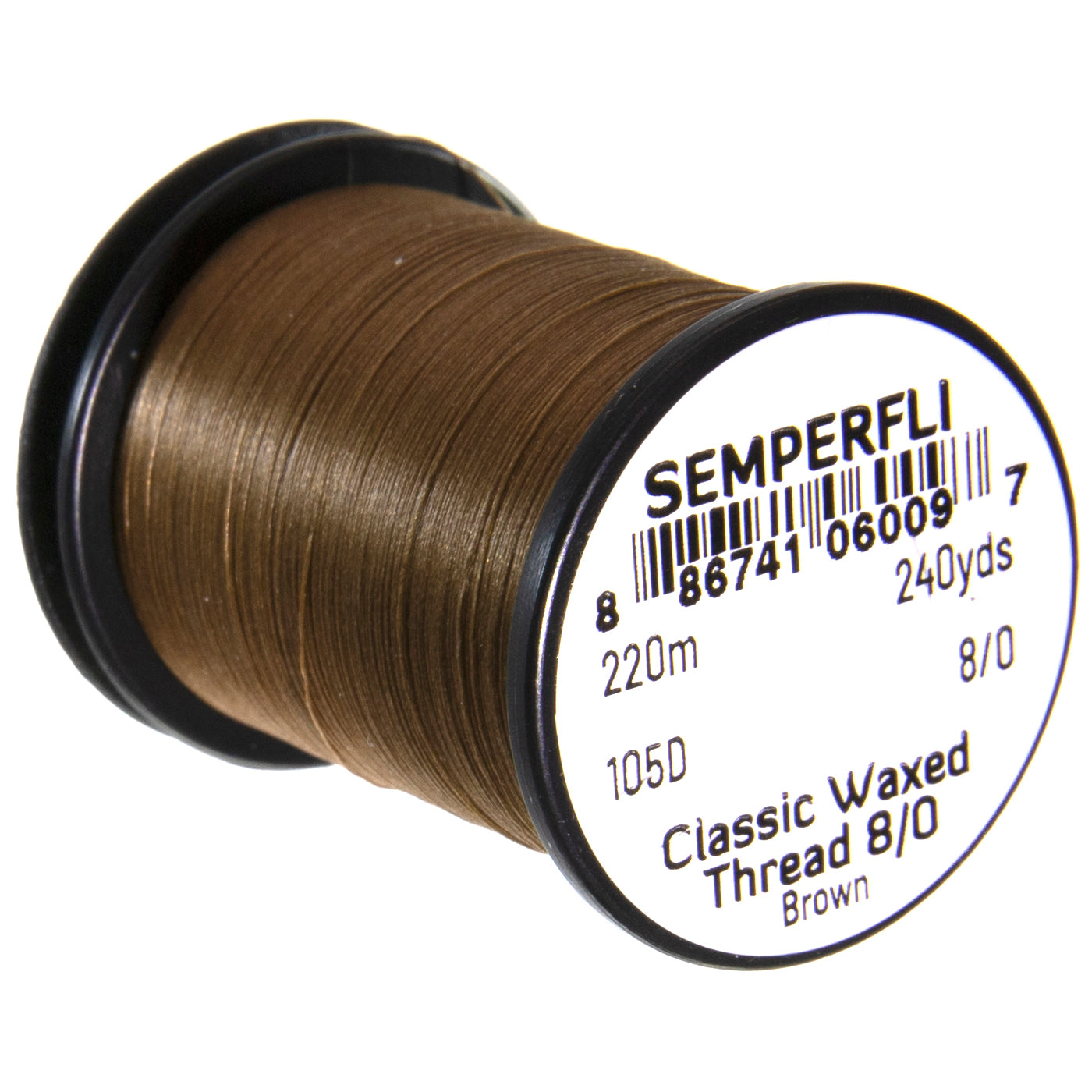 Semperfli Classic Waxed Thread 8-0 (240 yard spool)