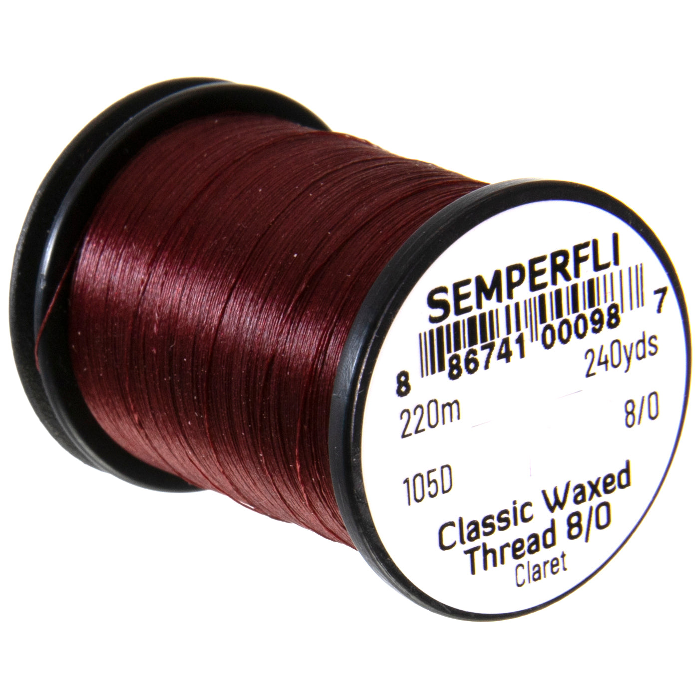 Semperfli Classic Waxed Thread 8-0 (240 yard spool)