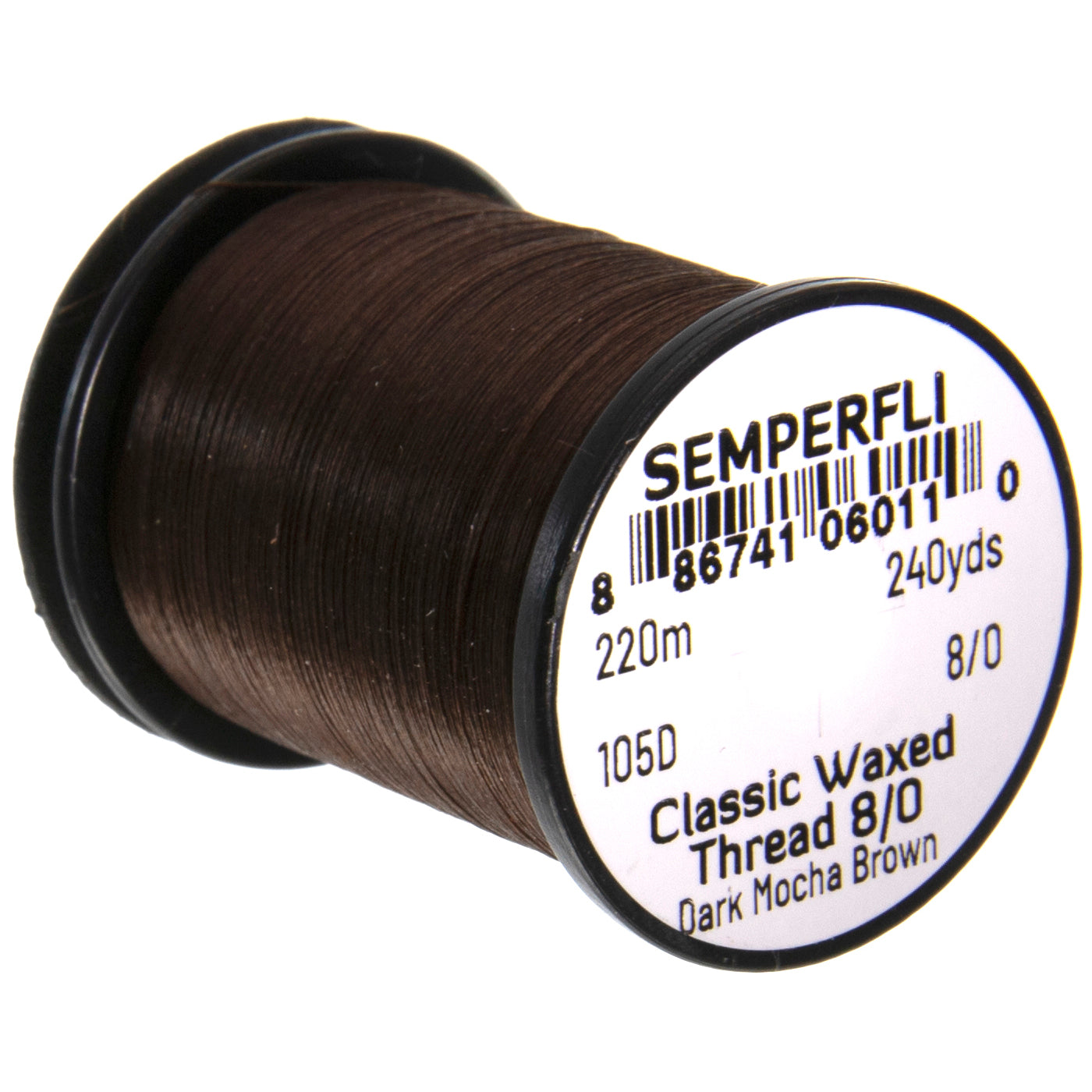 Semperfli Classic Waxed Thread 8-0 (240 yard spool)