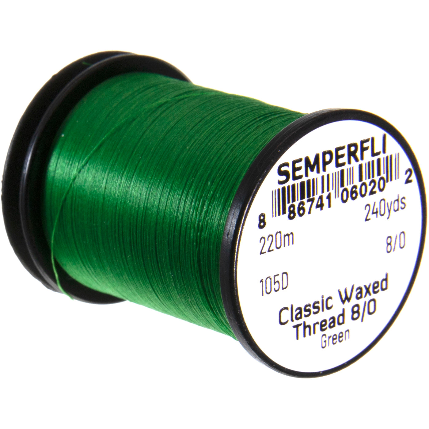Semperfli Classic Waxed Thread 8-0 (240 yard spool)