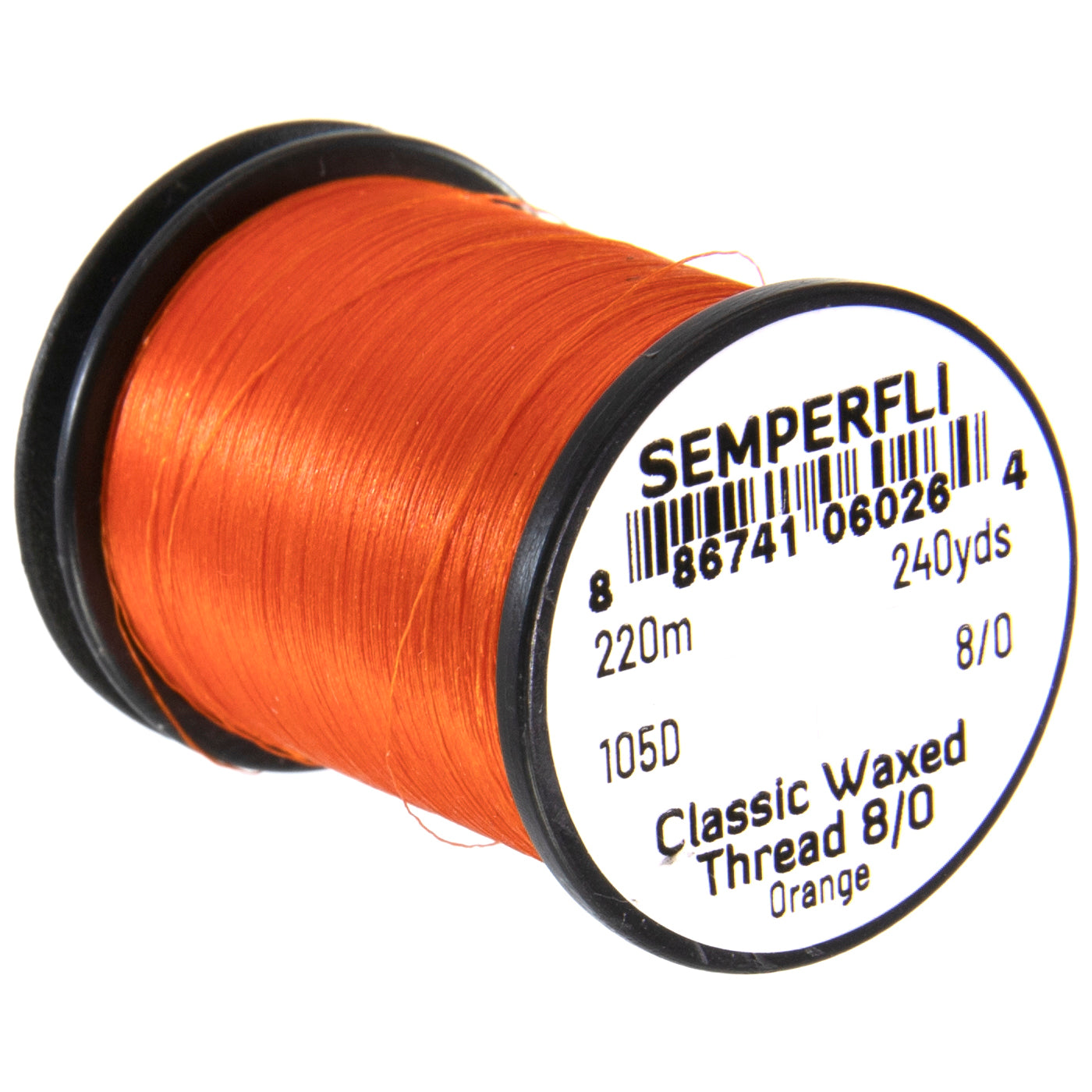 Semperfli Classic Waxed Thread 8-0 (240 yard spool)