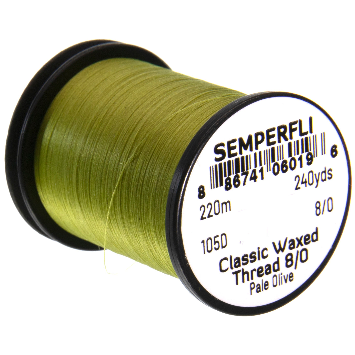 Semperfli Classic Waxed Thread 8-0 (240 yard spool)