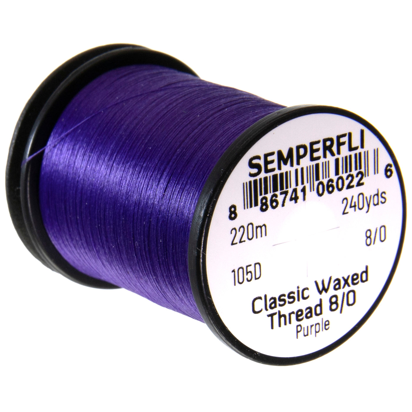 Semperfli Classic Waxed Thread 8-0 (240 yard spool)