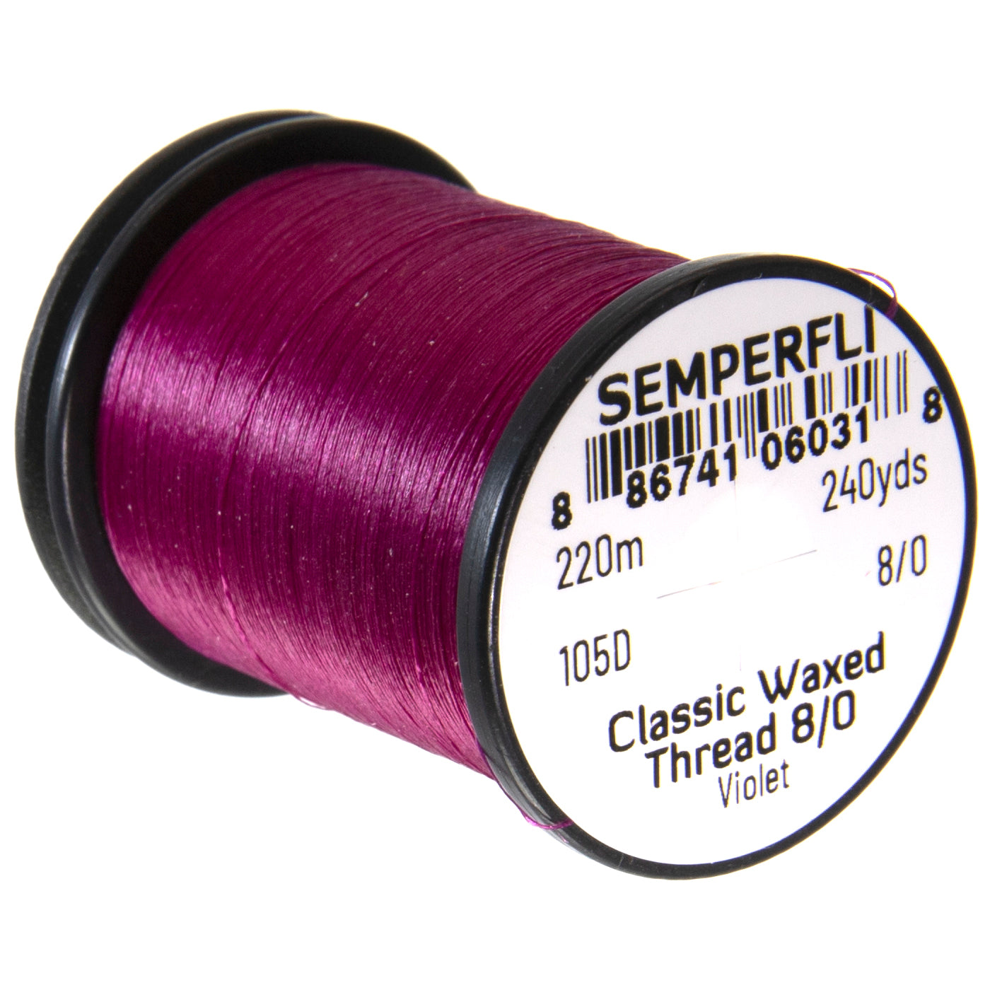 Semperfli Classic Waxed Thread 8-0 (240 yard spool)