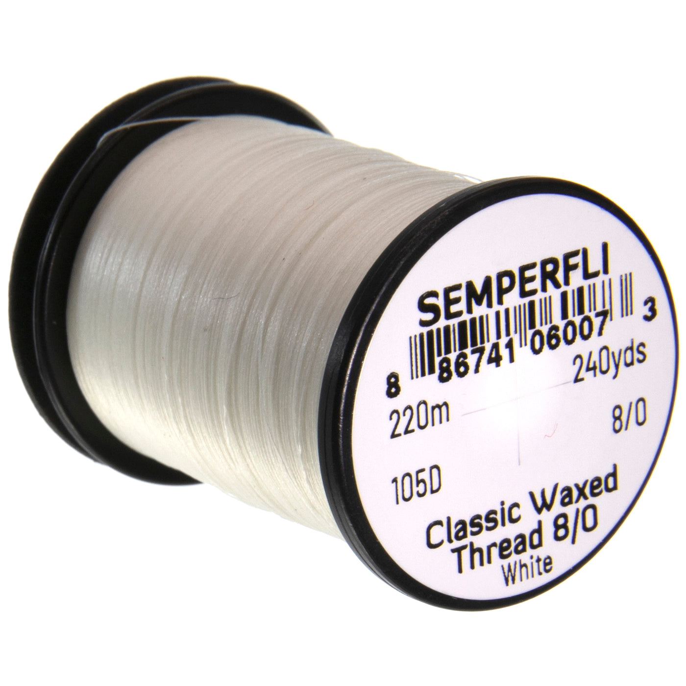 Semperfli Classic Waxed Thread 8-0 (240 yard spool)