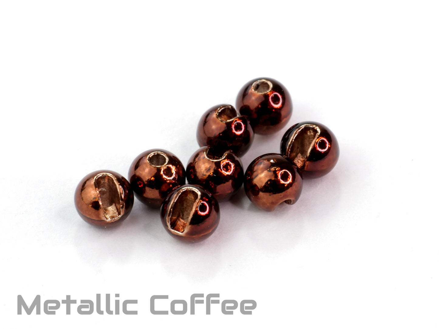 Tactical Fly Fisher Slotted Tungsten Beads 50 Pack (Standard and Metallic Colors)