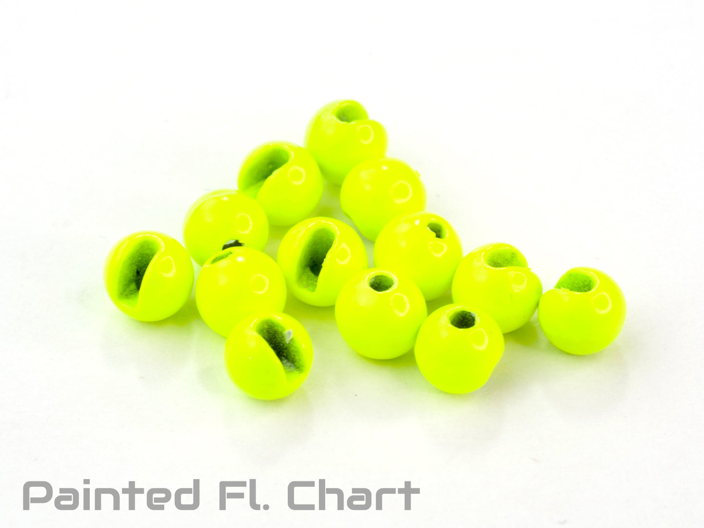 Slotted Beads (Painted/Matte Colors)