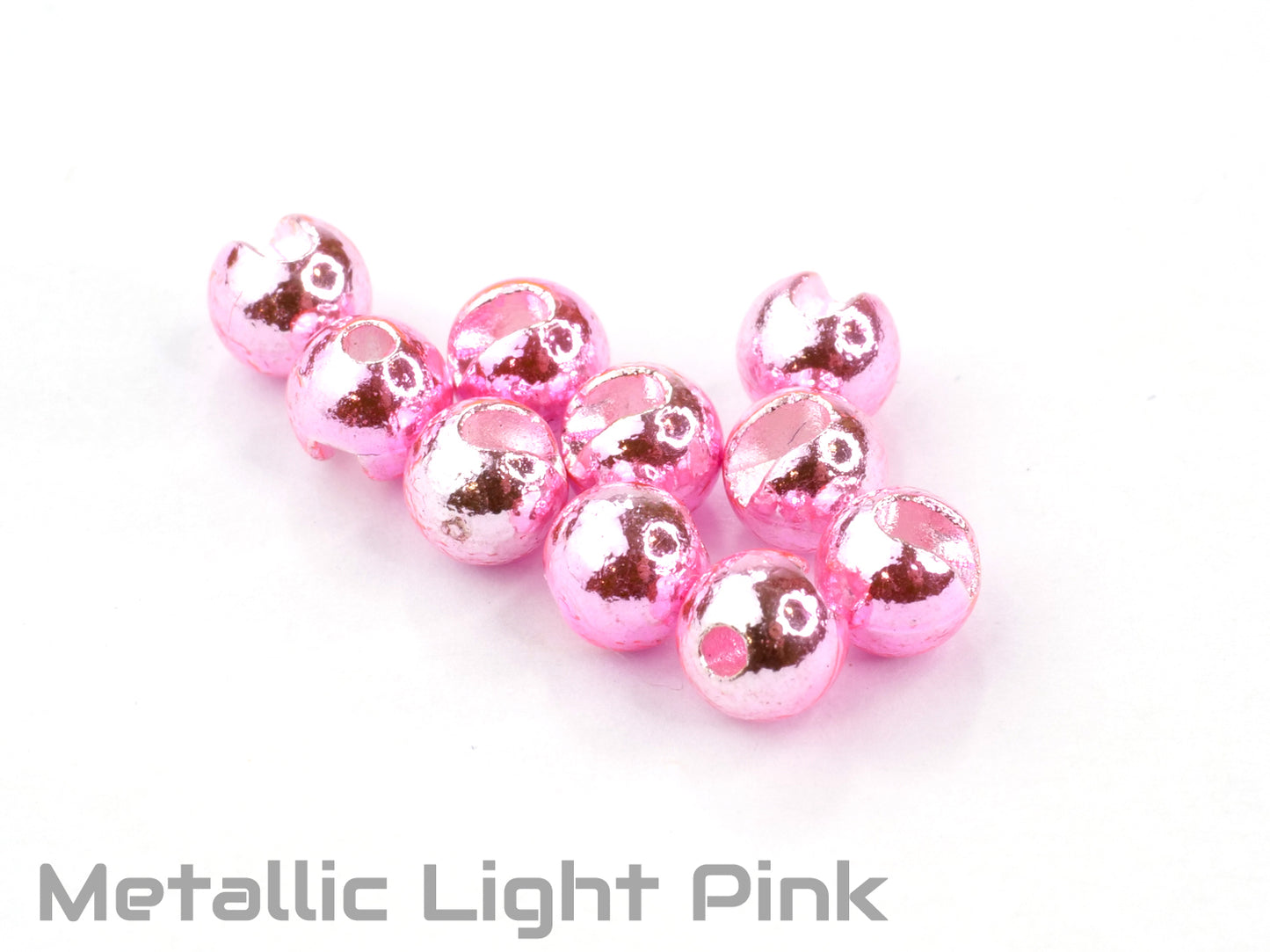 Tactical Fly Fisher Slotted Tungsten Beads 50 Pack (Standard and Metallic Colors)