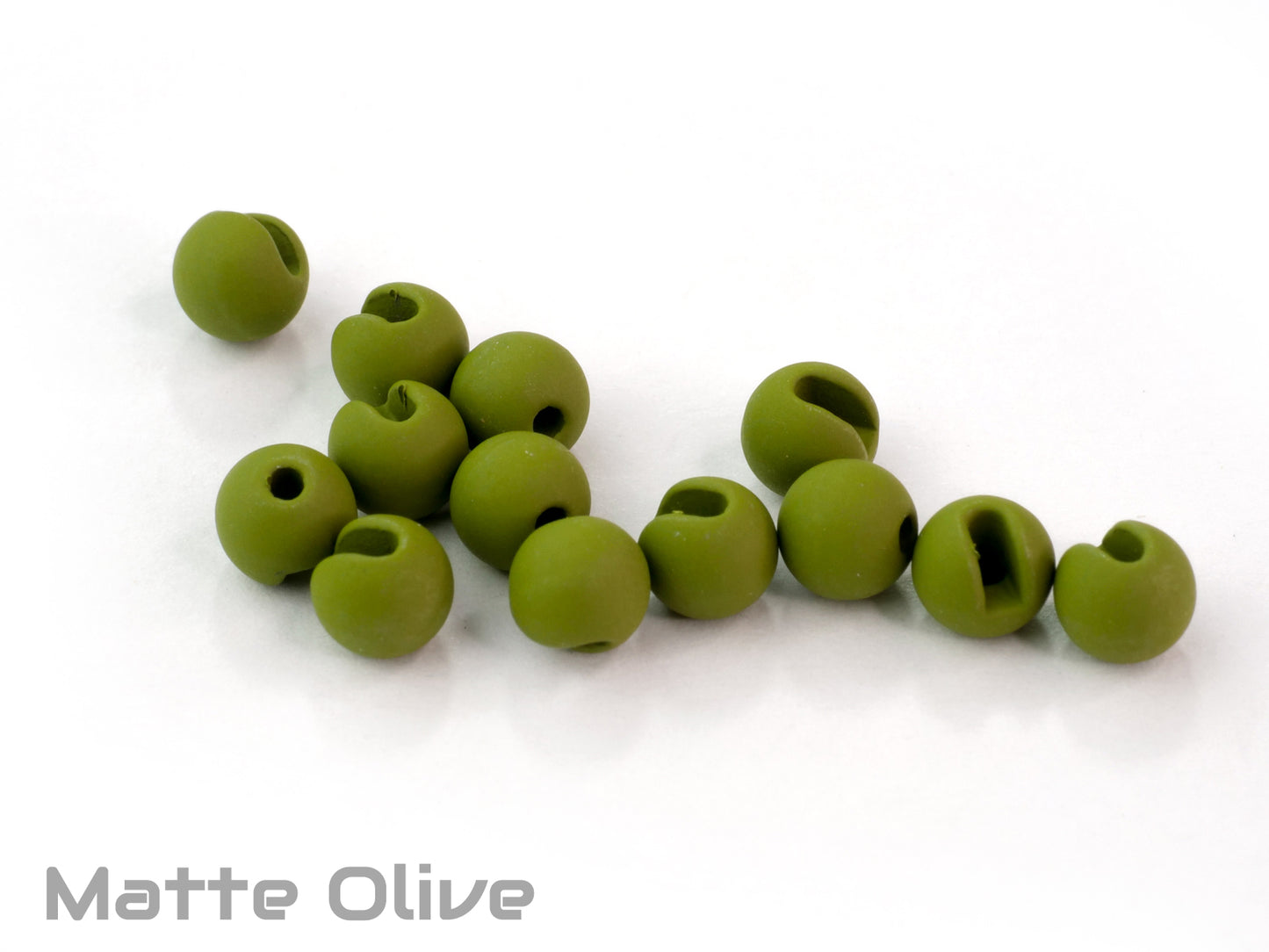 Tactical Fly Fisher Slotted Tungsten Beads (Painted/Matte Colors)
