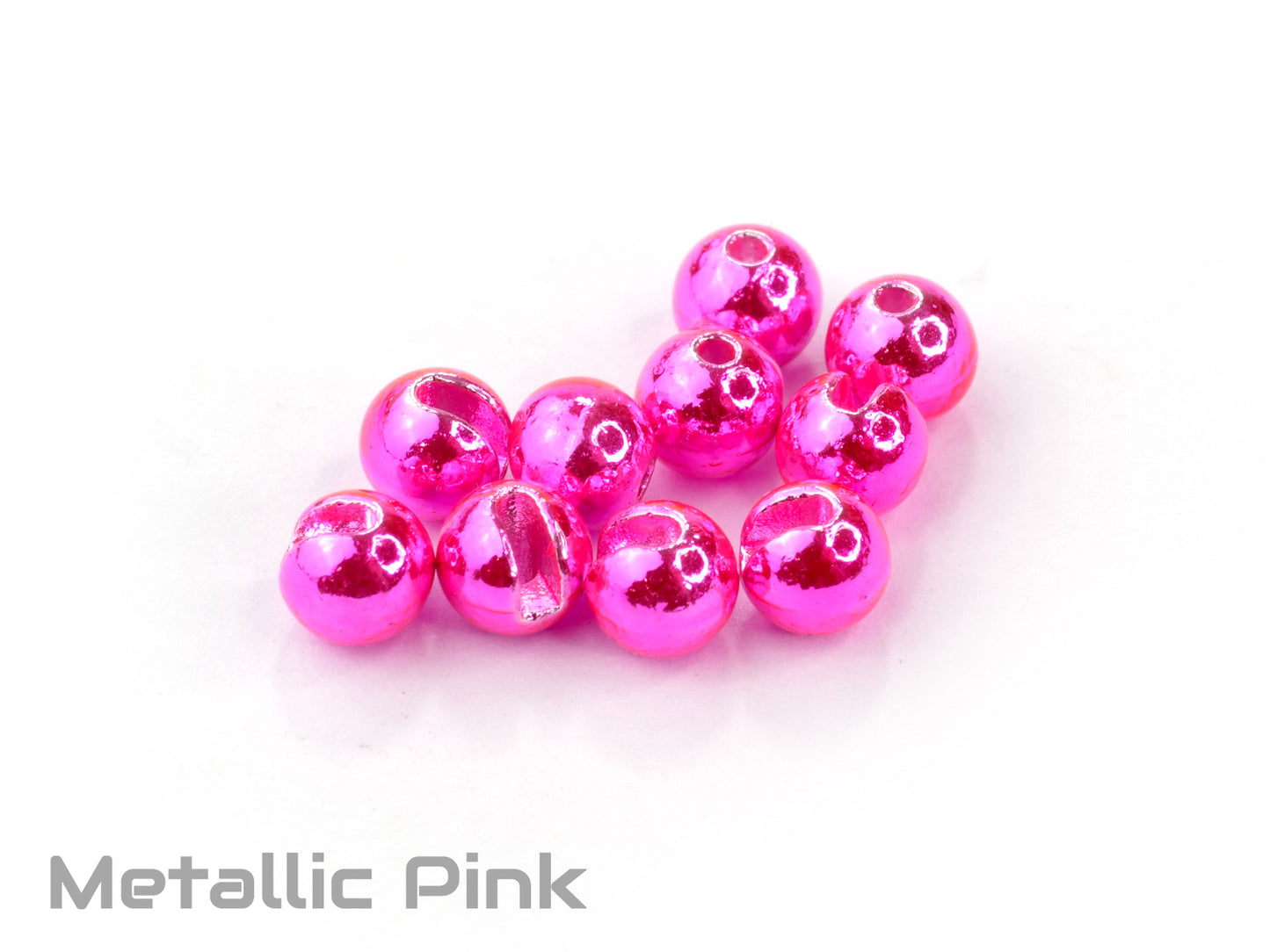 Tactical Fly Fisher Slotted Tungsten Beads 50 Pack (Standard and Metallic Colors)