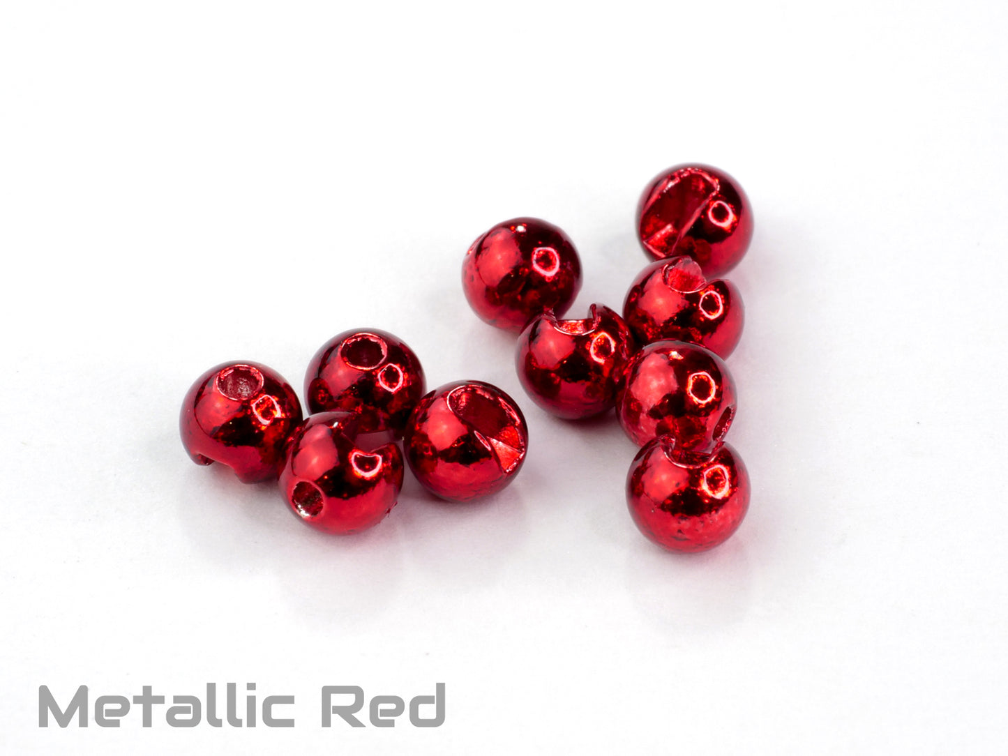Tactical Fly Fisher Slotted Tungsten Beads 50 Pack (Standard and Metallic Colors)