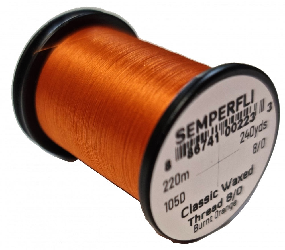 Semperfli Classic Waxed Thread 8-0 (240 yard spool)