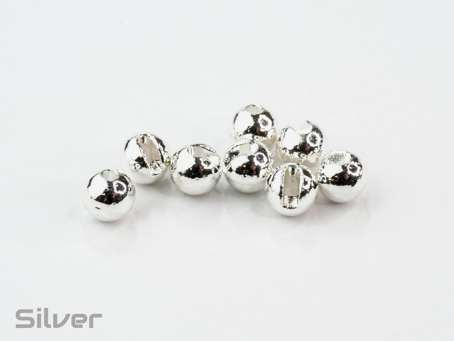 Tactical Fly Fisher Slotted Tungsten Beads 50 Pack (Standard and Metallic Colors)