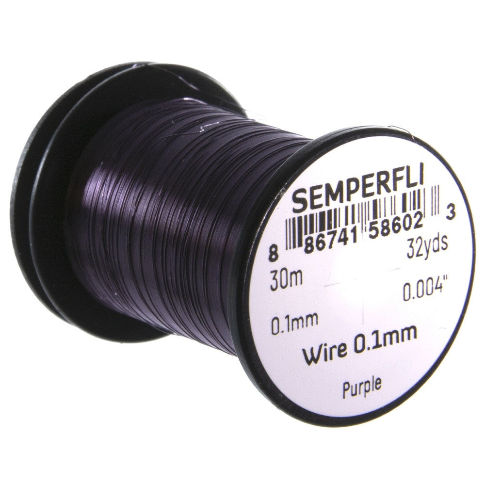 Semperfli ultrafine 0.1mm fly tying wire