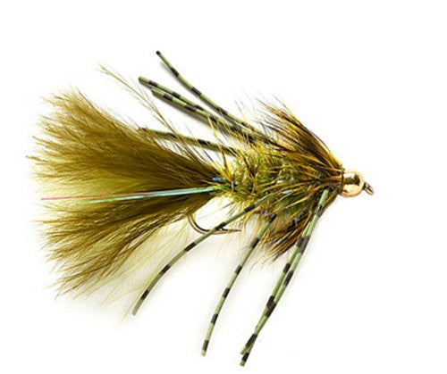 Tungsten Rubber Legged Bugger (Olive)