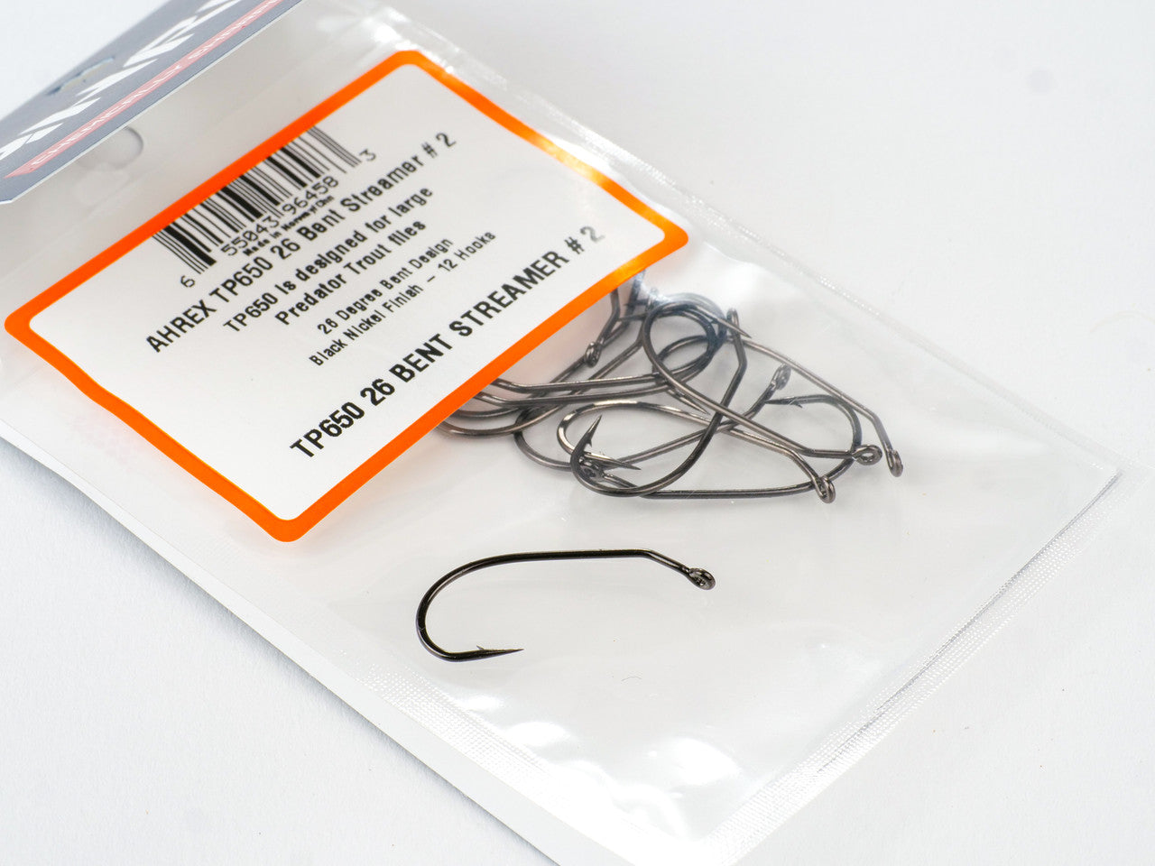 Ahrex TP650 Bent Streamer Hook – Tactical Fly Fisher