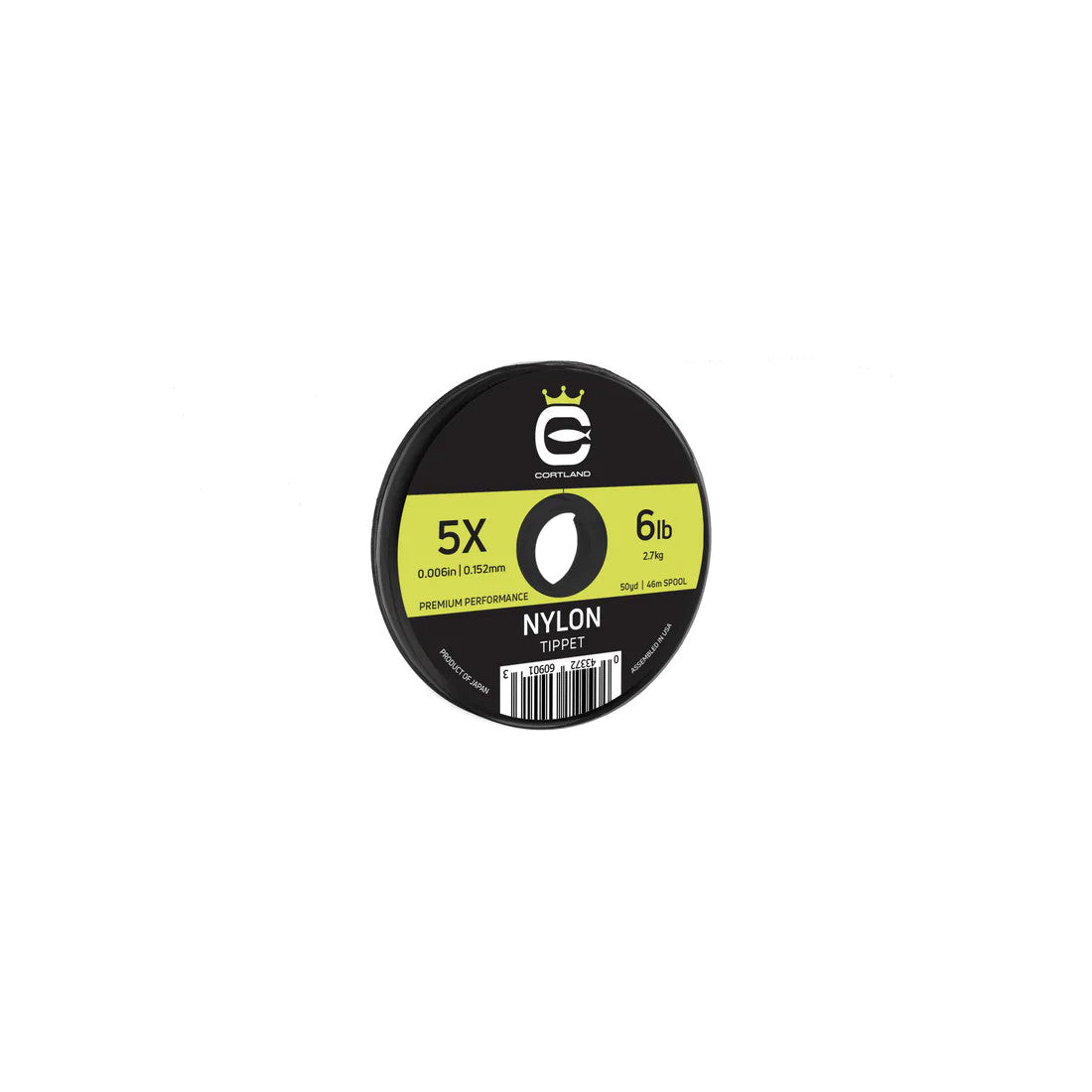 Cortland Copolymer Nylon Tippet 50 yd spools