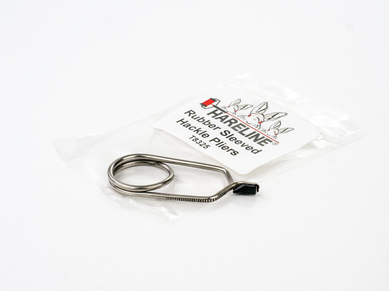 Hareline Rubber Sleeved Hackle Plier