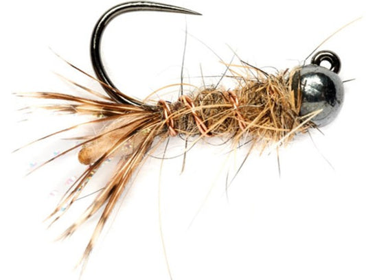 Peeping Caddis (tan/cream)