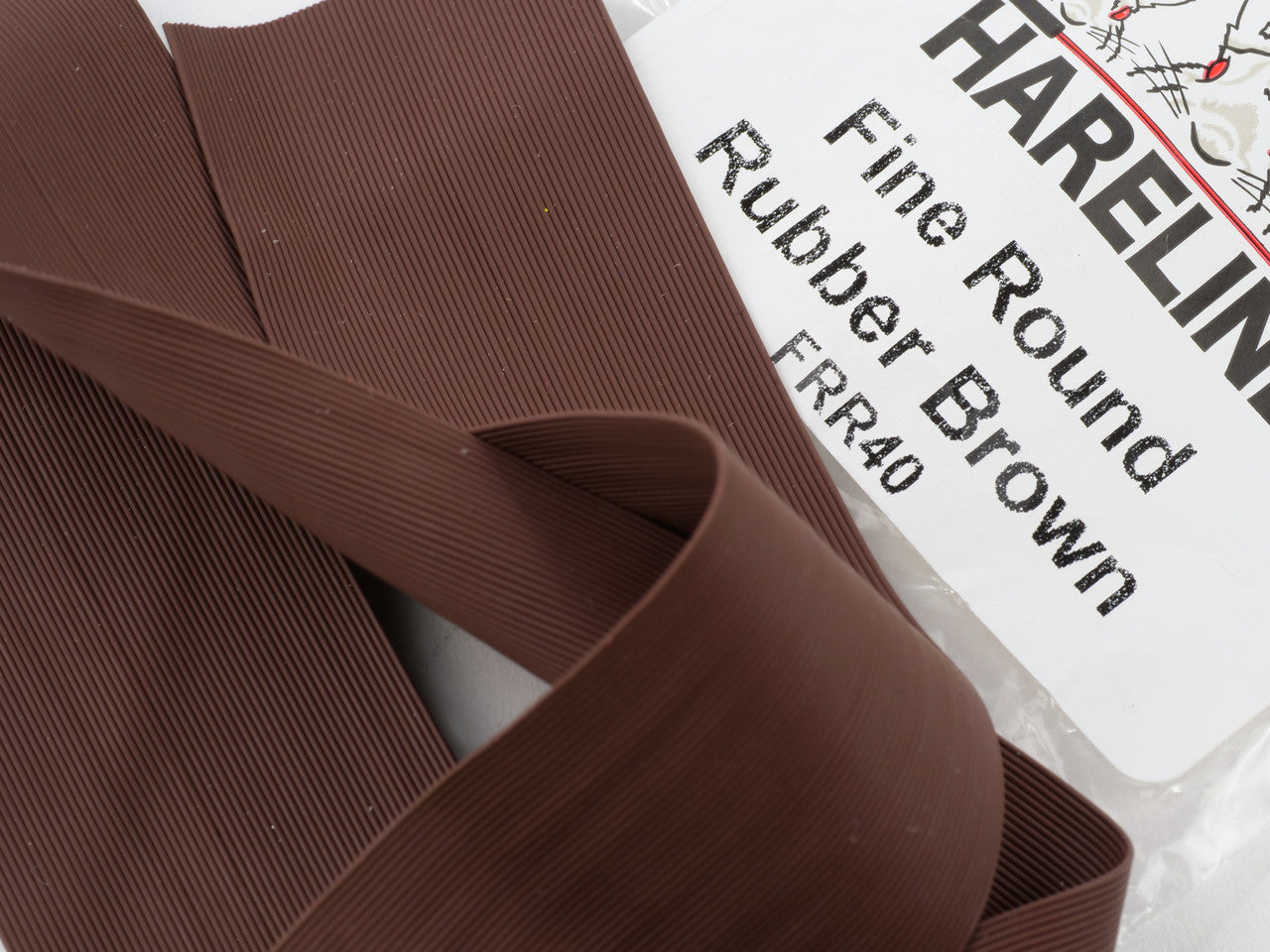 Hareline Fine Round Rubber