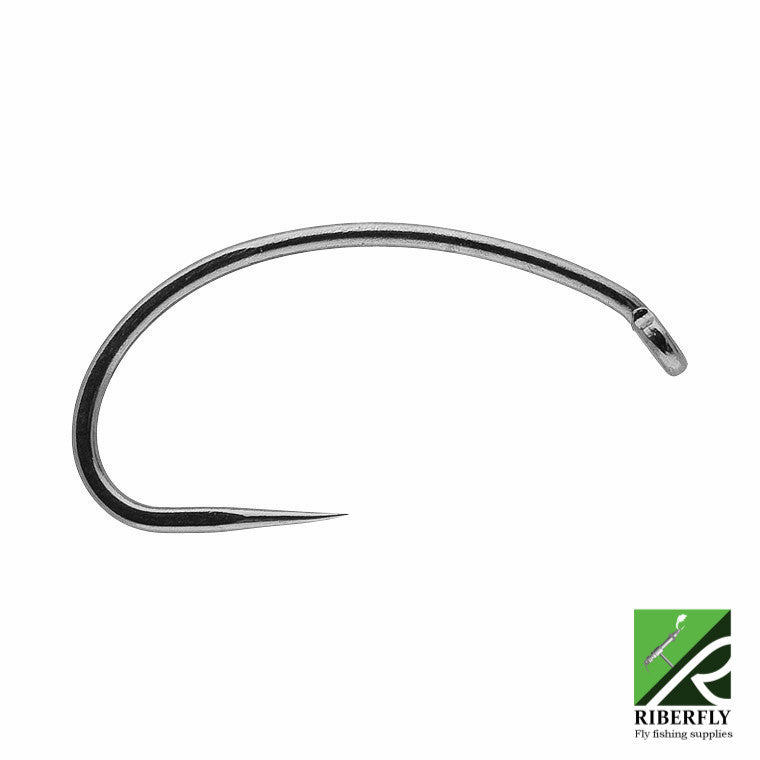 fine fishing hook Riberfly Barbless scud-Czech nymph hook 1301BL (50 hooks) – Tactical Fly Fisher