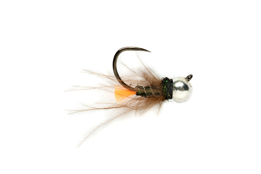 Orange Tag Silver Jig