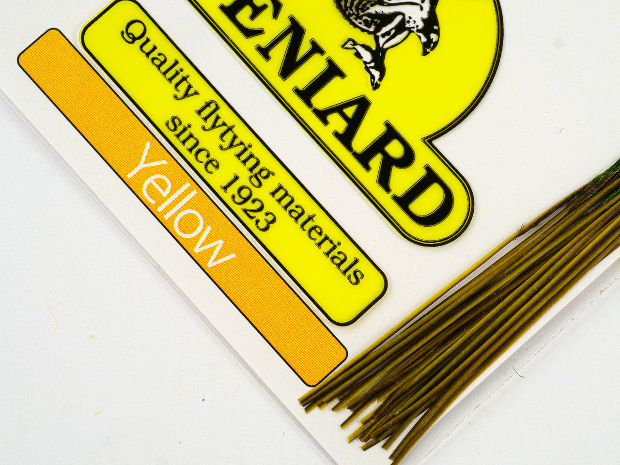 Veniard Hand Stripped Peacock Quills