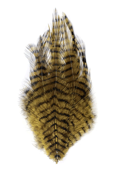 MFC Dyed-Barred Saddle Hackle