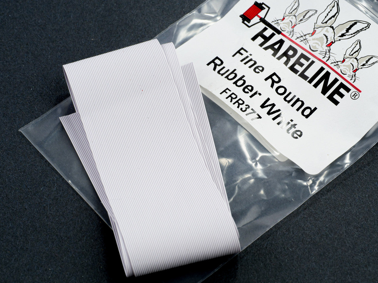 Hareline Fine Round Rubber