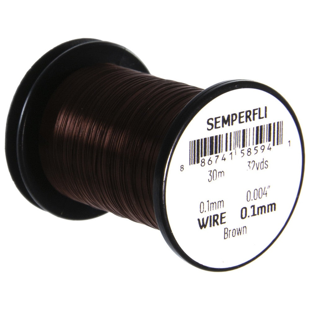 Semperfli ultrafine 0.1mm fly tying wire