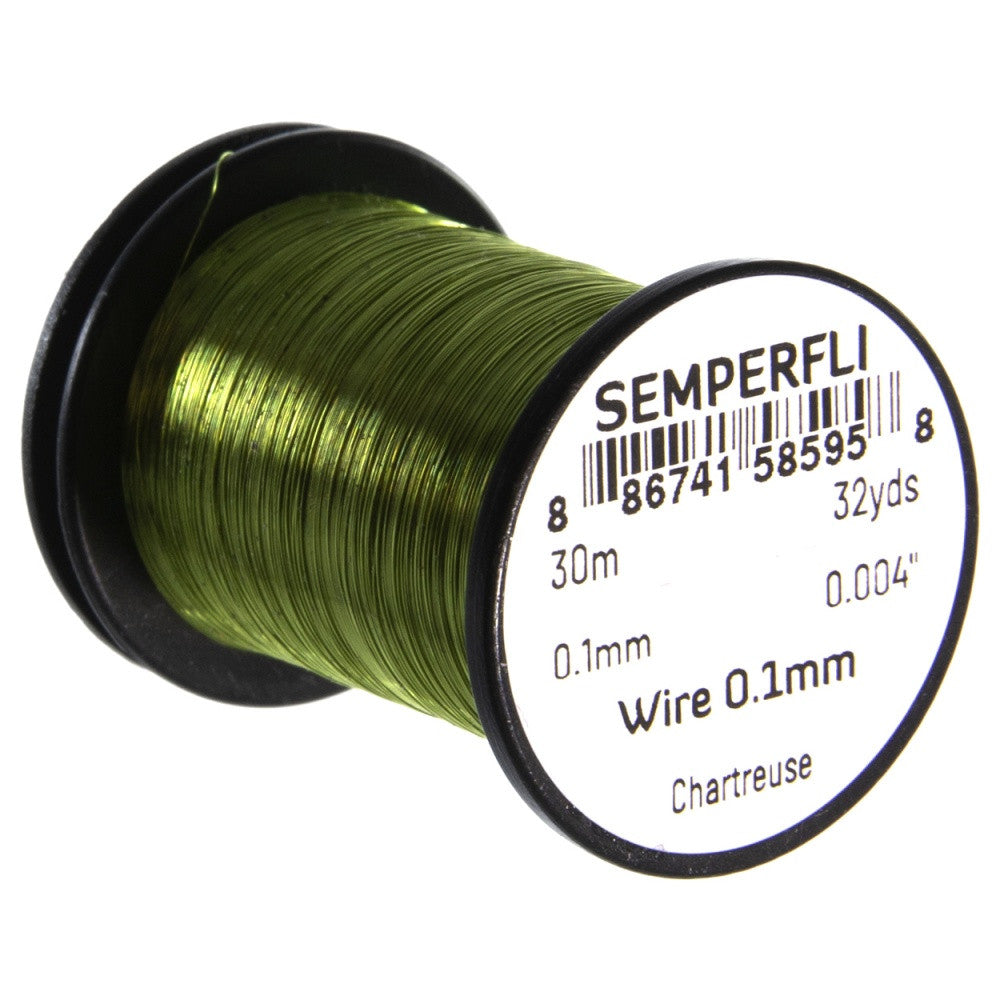 Semperfli ultrafine 0.1mm fly tying wire