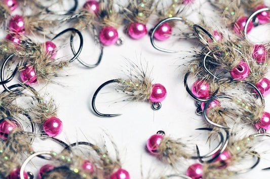 Pink Bead Hare and Partridge