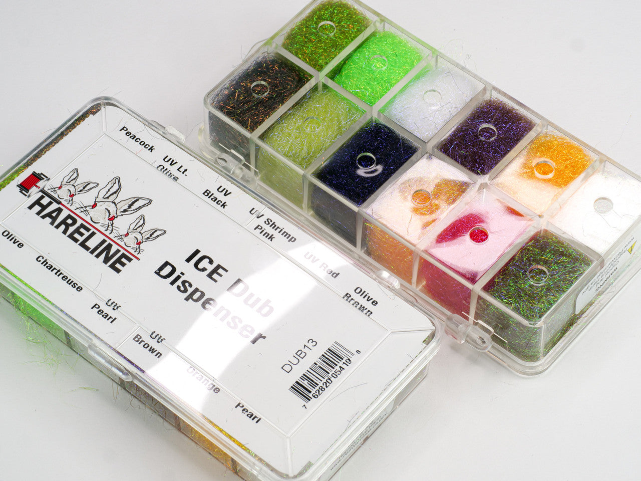 Hareline Ice Dub Assortments