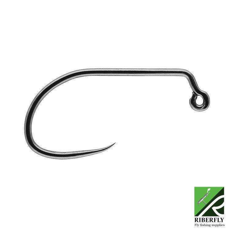 Riberfly Barbless Jig Hook 1270BL (50 hooks)