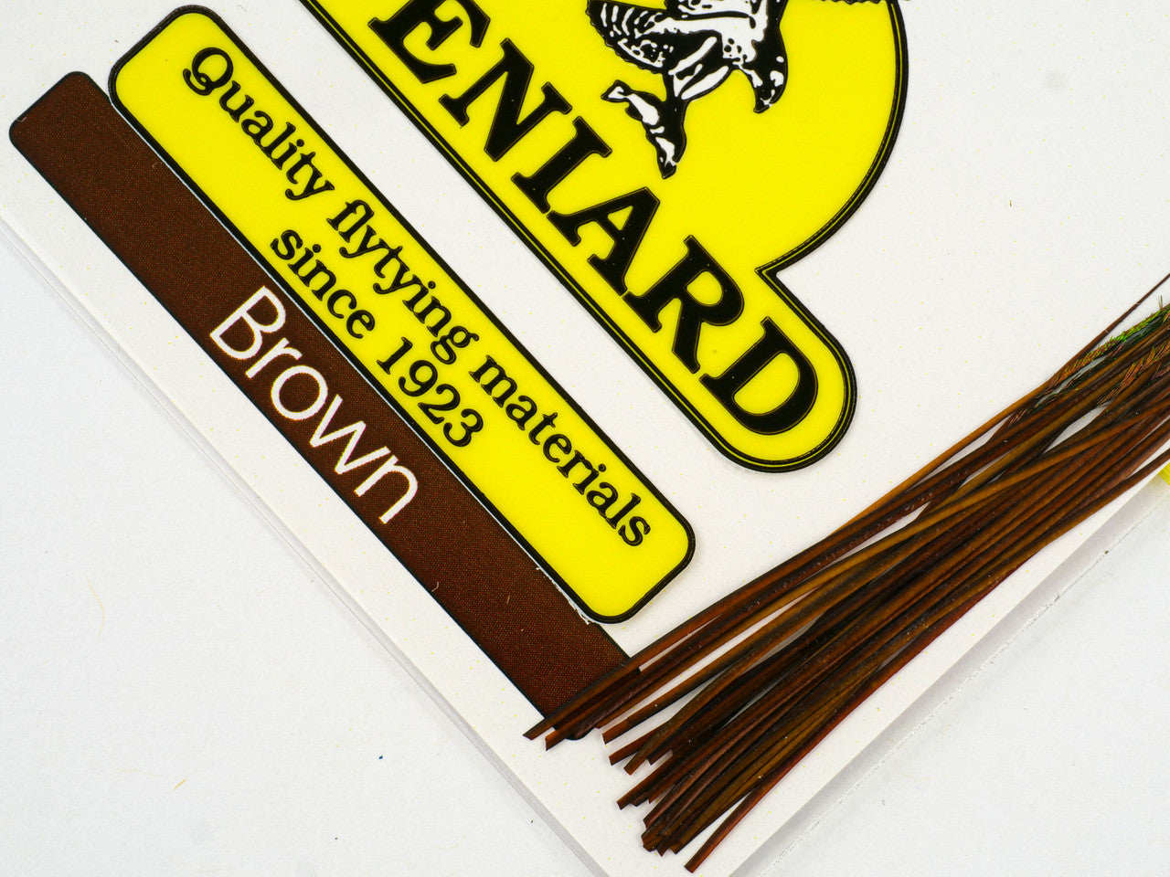 Veniard Hand Stripped Peacock Quills